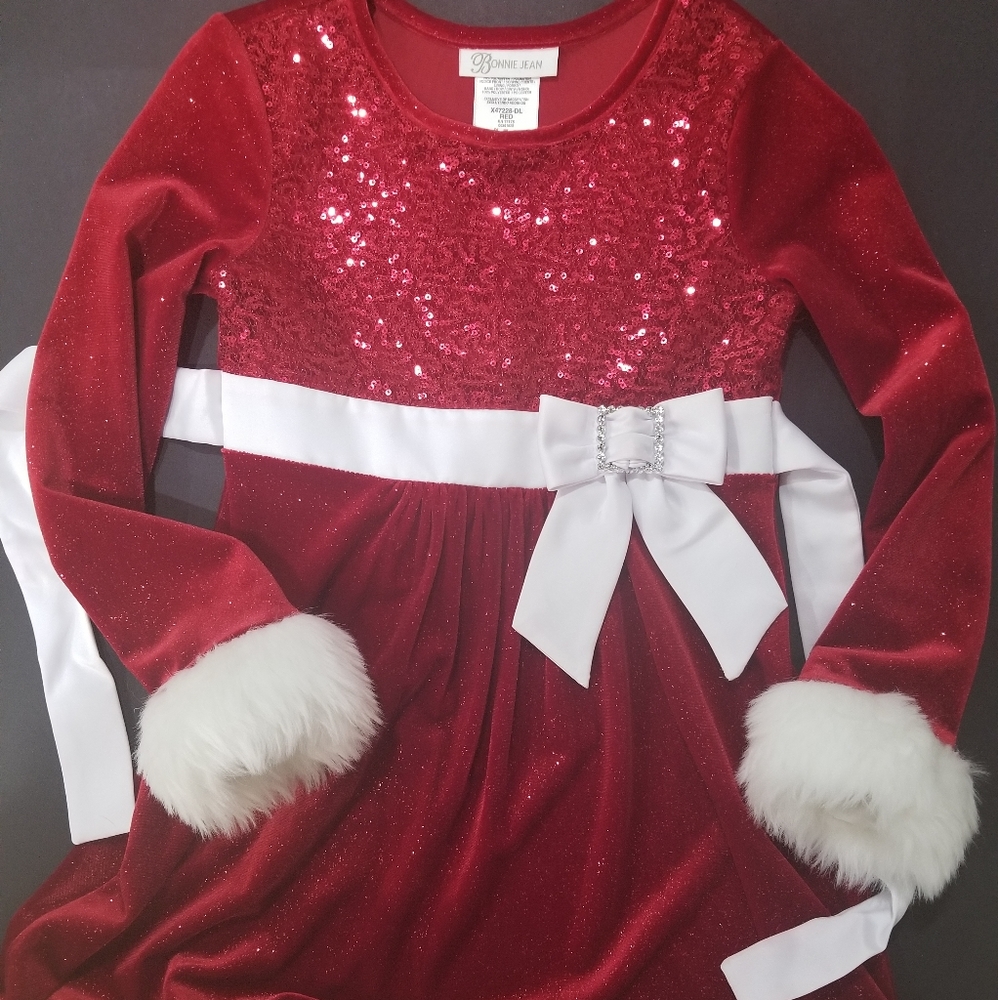 Girls Santa Dress